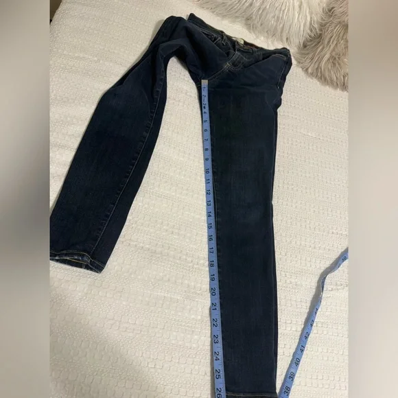 Alice + Olivia Deep Indigo Skinny Jeans - Picture 7 of 12